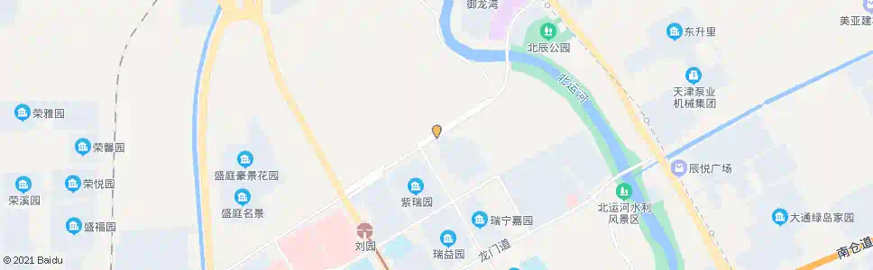 天津刘园村_公交站地图_天津公交_妙搜公交查询2025