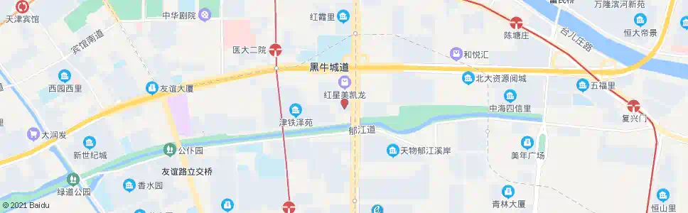 天津文才公寓_公交站地图_天津公交_妙搜公交查询2025