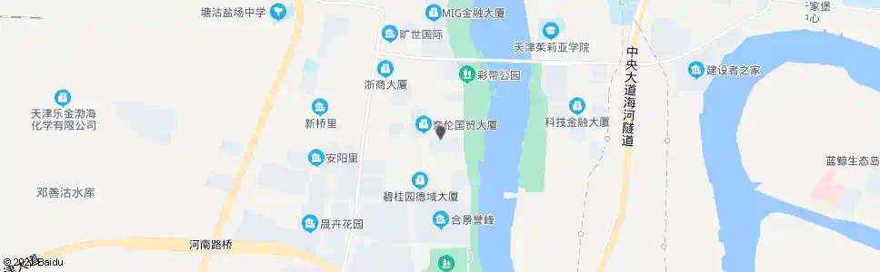 天津燕赵大厦_公交站地图_天津公交_妙搜公交查询2025