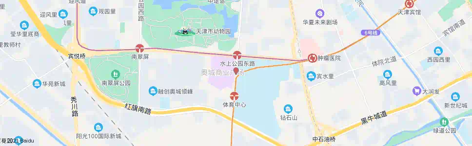 天津宾水西道_公交站地图_天津公交_妙搜公交查询2025