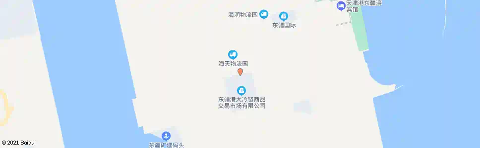 天津大洋冻品食品公司_公交站地图_天津公交_妙搜公交查询2025