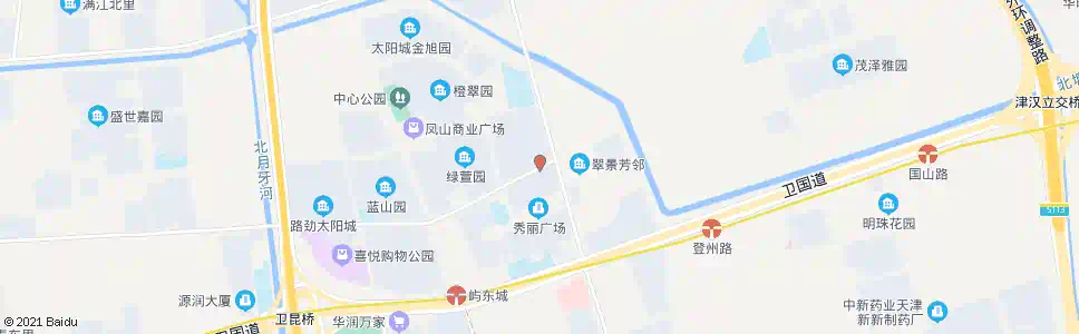 天津龙山道祁连路口_公交站地图_天津公交_妙搜公交查询2025