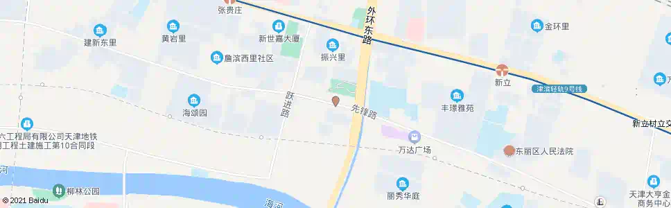 天津先锋里_公交站地图_天津公交_妙搜公交查询2025