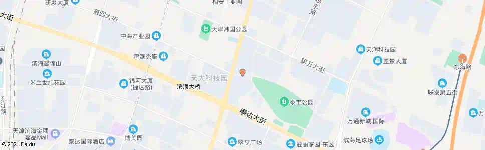天津桐景园_公交站地图_天津公交_妙搜公交查询2025