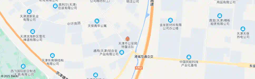 天津特警总队_公交站地图_天津公交_妙搜公交查询2025