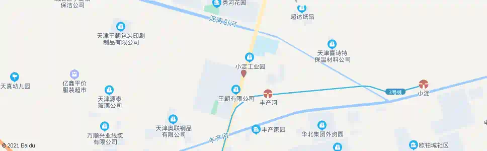 天津王朝酒厂_公交站地图_天津公交_妙搜公交查询2025