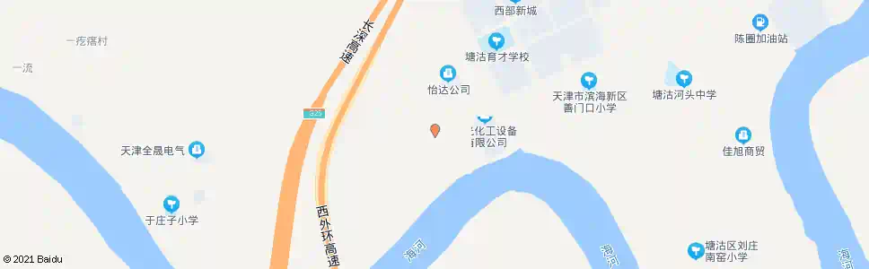 天津大埝村_公交站地图_天津公交_妙搜公交查询2025