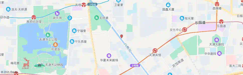 天津金山里_公交站地图_天津公交_妙搜公交查询2025