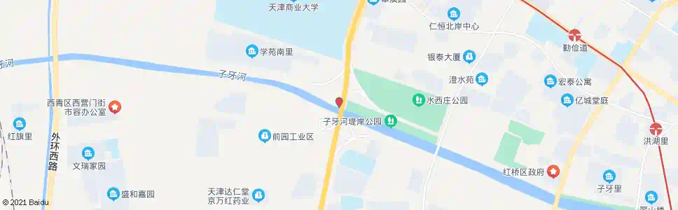 天津天河路桥_公交站地图_天津公交_妙搜公交查询2025