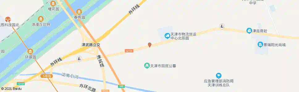 天津南麻疸_公交站地图_天津公交_妙搜公交查询2025