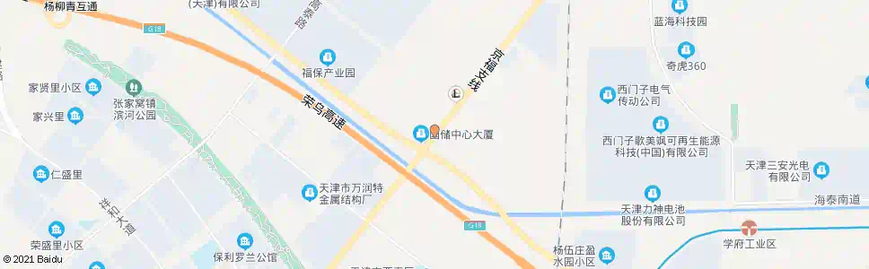 天津京福支线_公交站地图_天津公交_妙搜公交查询2025
