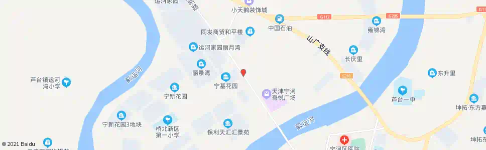 天津宁河官邸一号_公交站地图_天津公交_妙搜公交查询2025