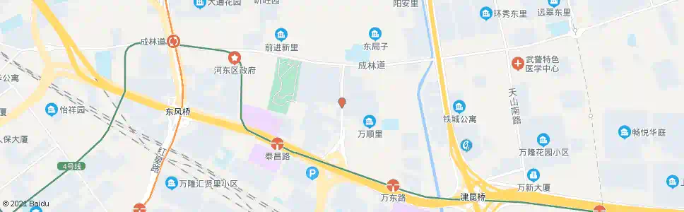 天津芳馨园_公交站地图_天津公交_妙搜公交查询2025