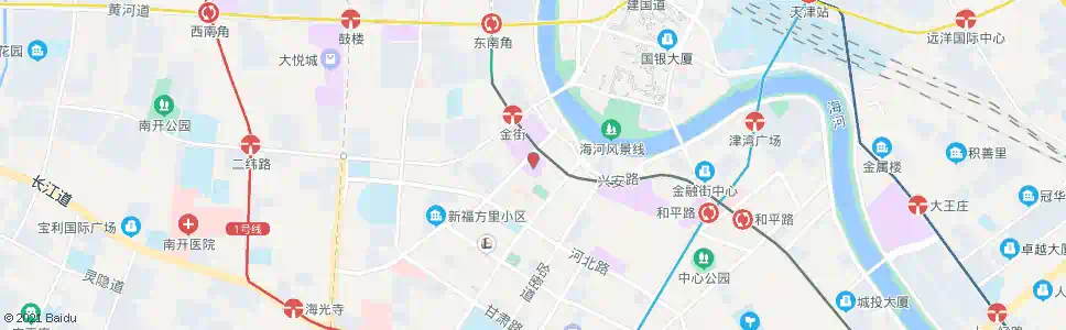 天津百货大楼(百盛购物中心)_公交站地图_天津公交_妙搜公交查询2025