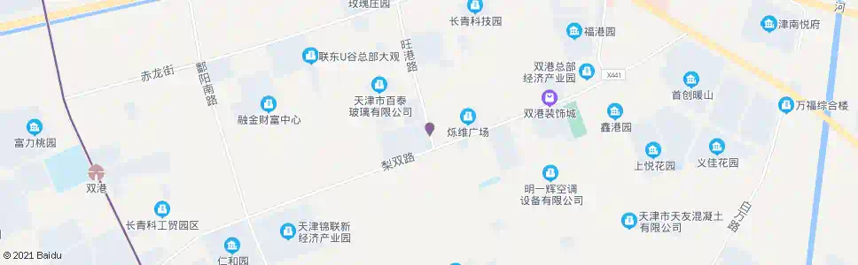 天津津南开发区重庆街_公交站地图_天津公交_妙搜公交查询2025