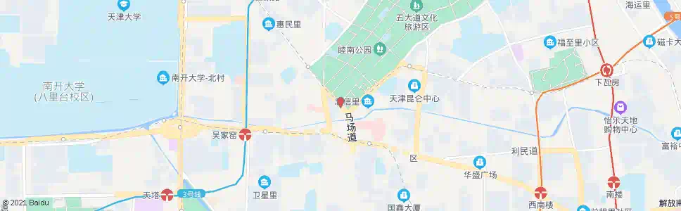 天津天和医院_公交站地图_天津公交_妙搜公交查询2025