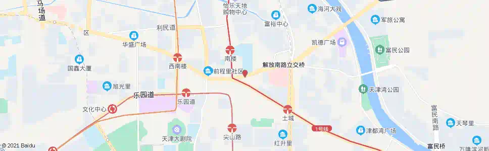 天津天津日报大厦(新围堤道)_公交站地图_天津公交_妙搜公交查询2025