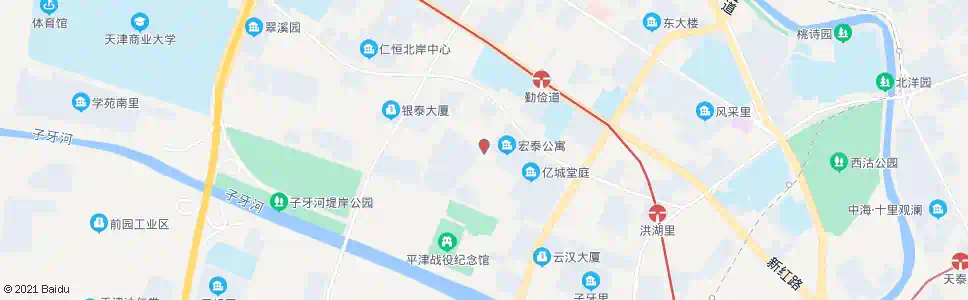 天津中嘉东道_公交站地图_天津公交_妙搜公交查询2025