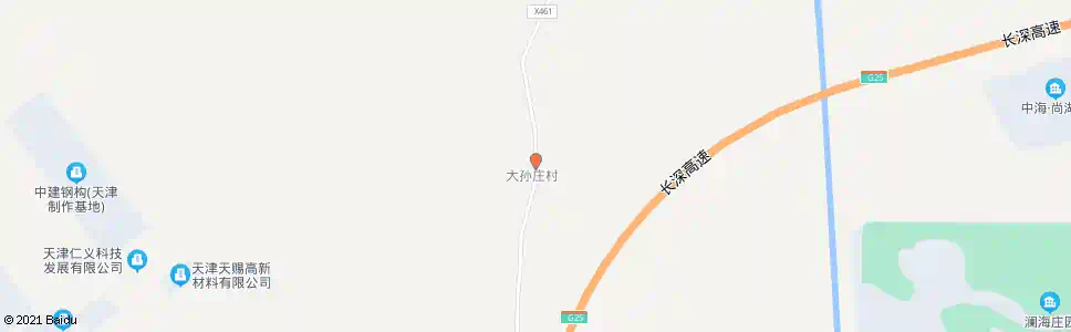 天津大孙庄村委会_公交站地图_天津公交_妙搜公交查询2025