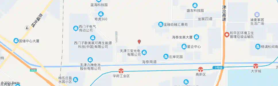 天津创新二路_公交站地图_天津公交_妙搜公交查询2025