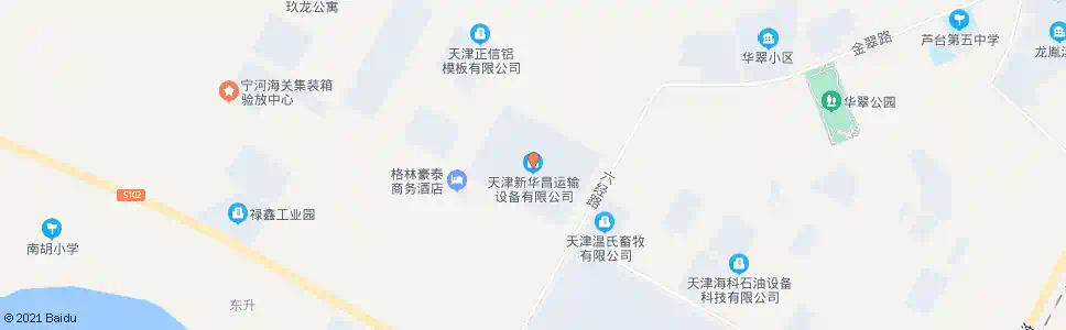 天津新华昌运输设备公司_公交站地图_天津公交_妙搜公交查询2025