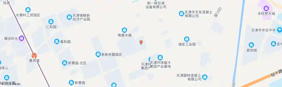 天津大桥道食品公司_公交站地图_天津公交_妙搜公交查询2025