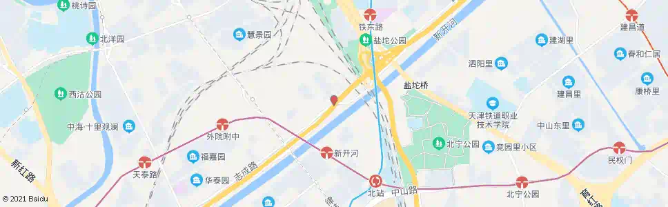 天津十三号大院_公交站地图_天津公交_妙搜公交查询2025
