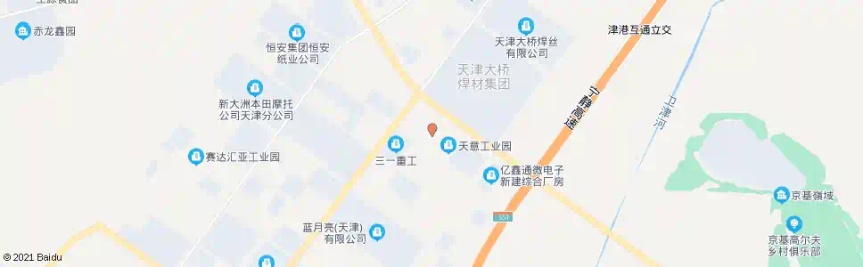 天津意大利工业园_公交站地图_天津公交_妙搜公交查询2025