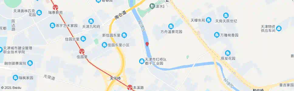 天津郭辛庄桥_公交站地图_天津公交_妙搜公交查询2025