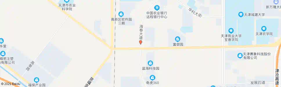 天津发展一道_公交站地图_天津公交_妙搜公交查询2025