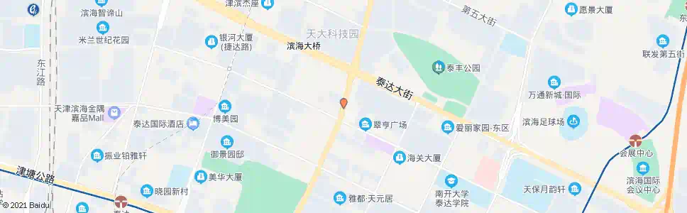 天津银河公寓_公交站地图_天津公交_妙搜公交查询2025