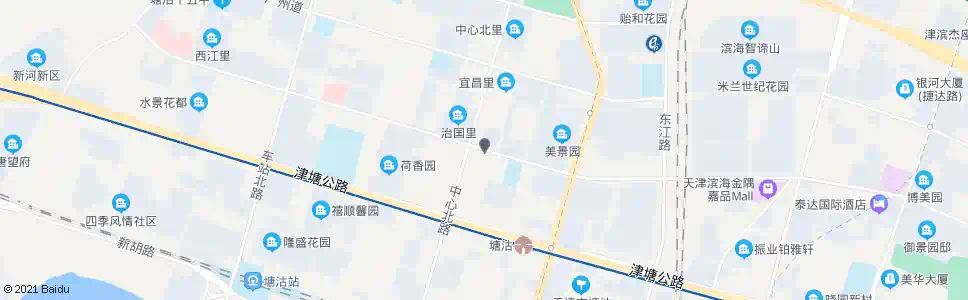天津中心北路(广州道)_公交站地图_天津公交_妙搜公交查询2025