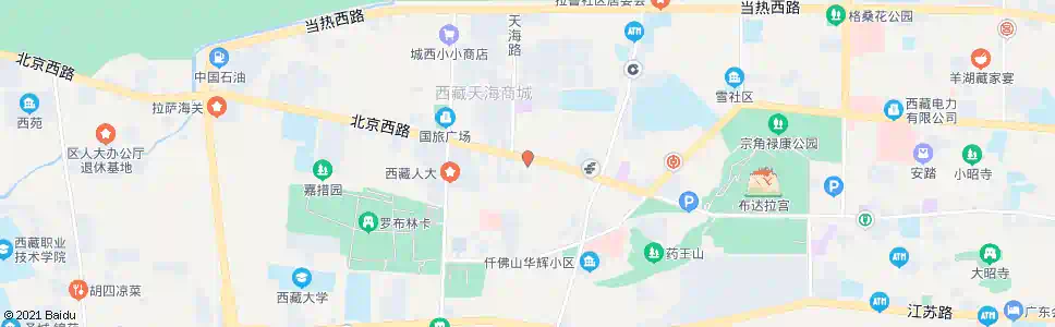 拉萨手机城站_公交站地图_拉萨公交_妙搜公交查询2025