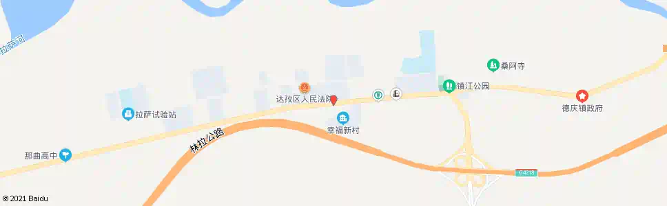 拉萨达孜县安居小区站_公交站地图_拉萨公交_妙搜公交查询2025