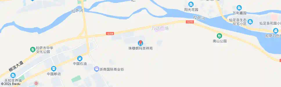 拉萨吉祥苑站_公交站地图_拉萨公交_妙搜公交查询2025