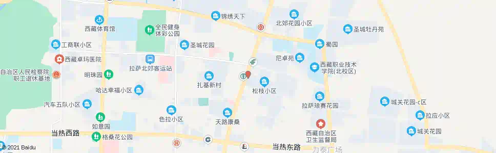 拉萨达氏圣鹿站_公交站地图_拉萨公交_妙搜公交查询2025