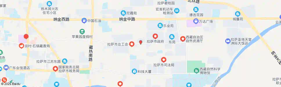 拉萨江苏大道站_公交站地图_拉萨公交_妙搜公交查询2025