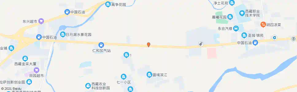 拉萨盛域滨江站_公交站地图_拉萨公交_妙搜公交查询2025