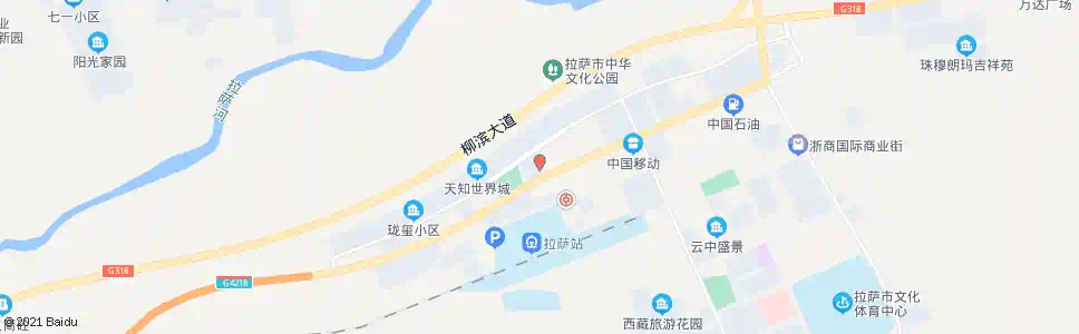 拉萨世纪一号站_公交站地图_拉萨公交_妙搜公交查询2025