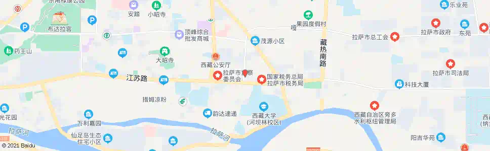 拉萨市畜牧局站_公交站地图_拉萨公交_妙搜公交查询2025