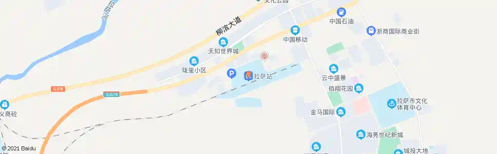 拉萨策门林站_公交站地图_拉萨公交_妙搜公交查询2025