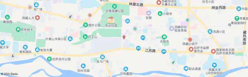 拉萨北郊新华书店站_公交站地图_拉萨公交_妙搜公交查询2025