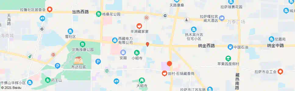 拉萨气象菜市场站_公交站地图_拉萨公交_妙搜公交查询2025