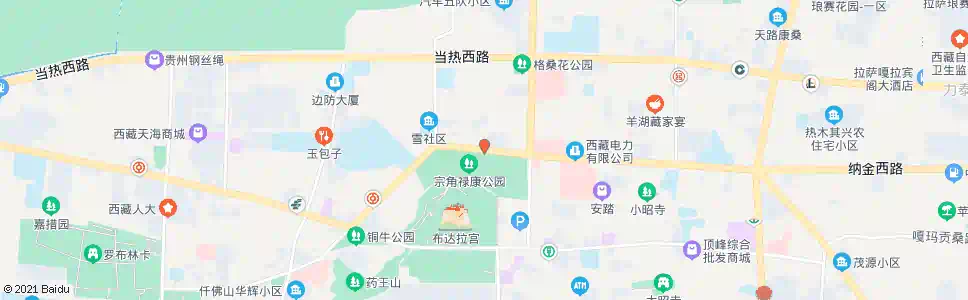 拉萨龙王潭北门站_公交站地图_拉萨公交_妙搜公交查询2025