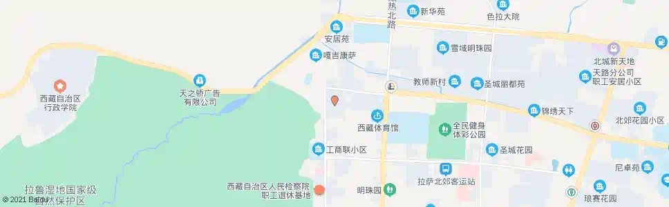 拉萨宏盛小区站_公交站地图_拉萨公交_妙搜公交查询2025