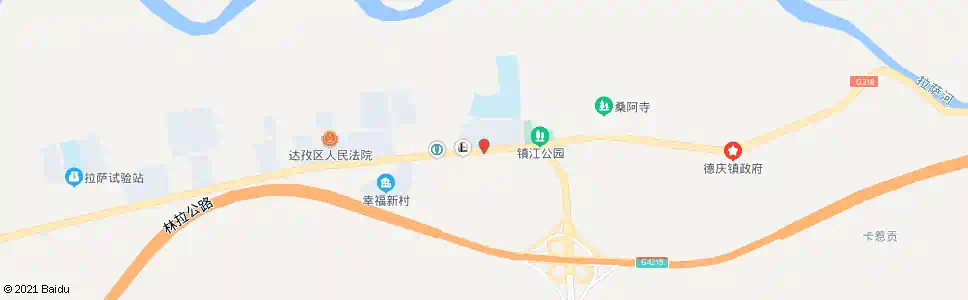 拉萨达孜县电信站_公交站地图_拉萨公交_妙搜公交查询2025