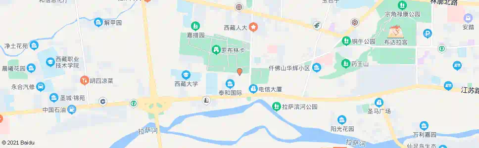 拉萨罗堆东路站_公交站地图_拉萨公交_妙搜公交查询2025