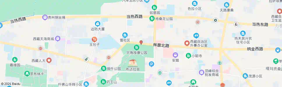 拉萨龙王潭东门站_公交站地图_拉萨公交_妙搜公交查询2025