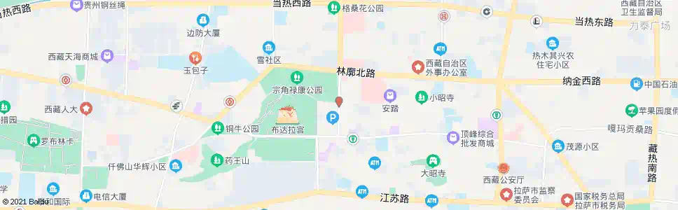 拉萨民航局站_公交站地图_拉萨公交_妙搜公交查询2025