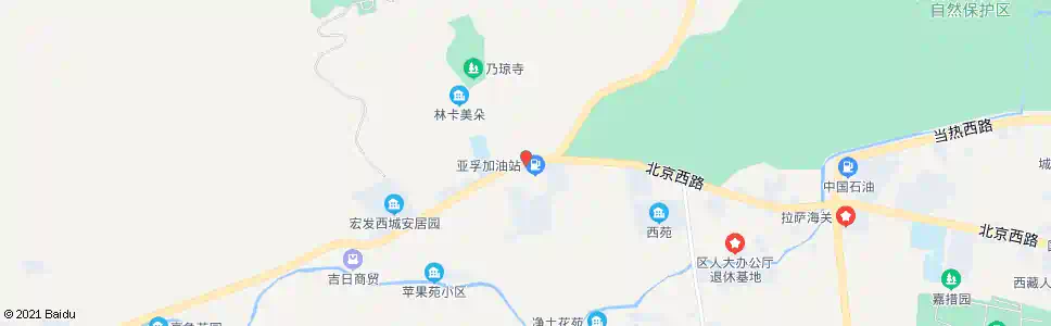 拉萨哲蚌寺站_公交站地图_拉萨公交_妙搜公交查询2025